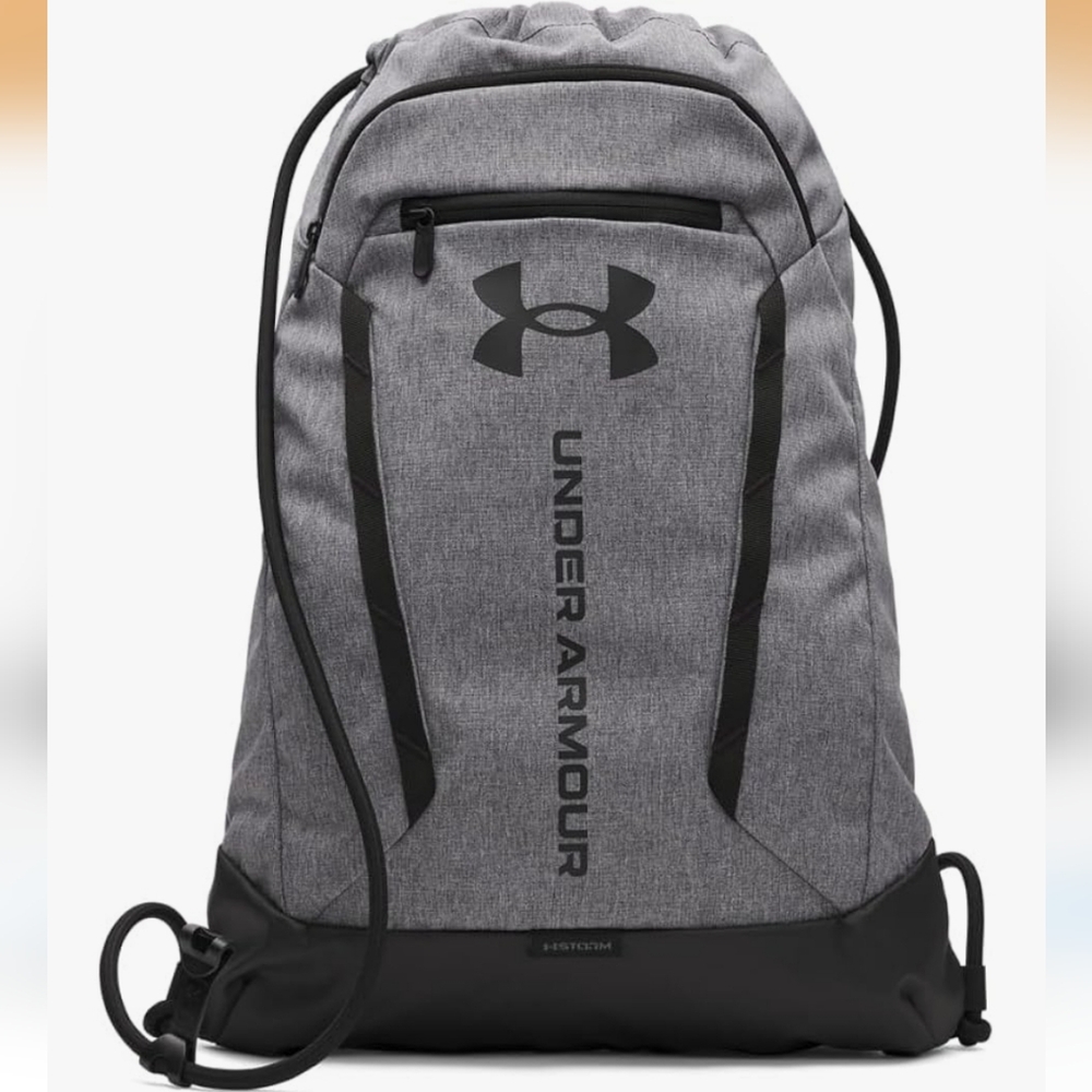 Under Armour Unisex Hustle Sackpack New In Bag   21”x15.4”x2.6”